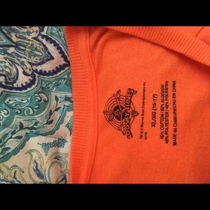 Orange looney tunes sweatshirt